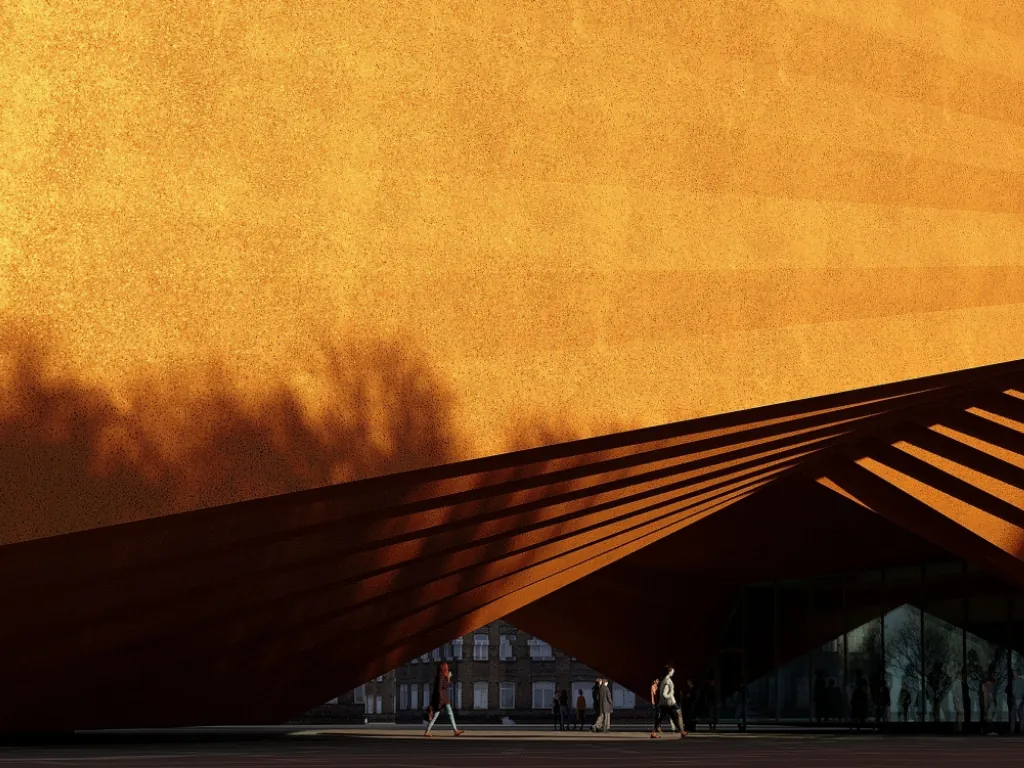 AGIKONS & Bjarke Ingels Group National Theater, a new monument for Albanian culture