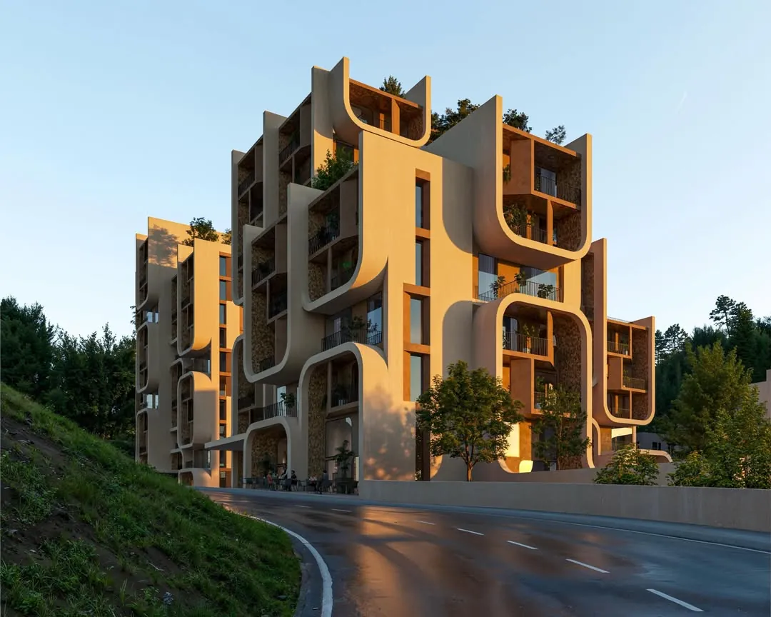 ZAHA HADID ARCHITECTS AND AGI KONS PRESENT “THE NEST” AND “THE CASCADES OF TIRANA” AT KODRA E DIELLIT