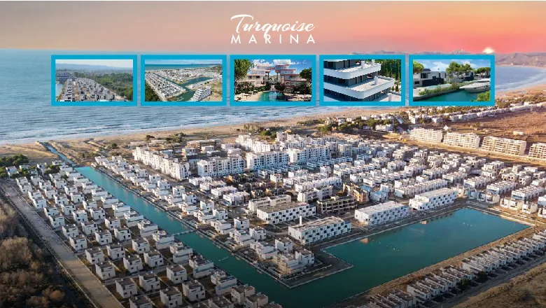 Turquoise marina gjiri lalezit