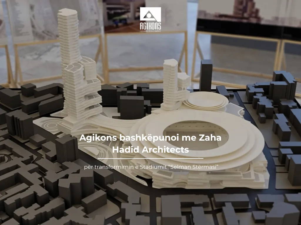 Agikons & Zaha Hadid Architects Unveil Vision for Reconstruction of Selman Stërmasi Stadium in Tirana