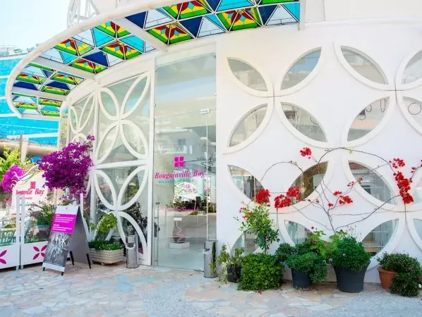 Stained glass bougainville